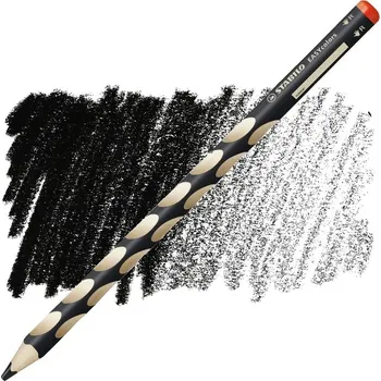 Kresba STABILO EASYcolors 332/750 silná pastelka černá PRAVÁK, Stabilo