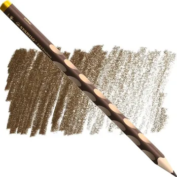 Pastelka Pastelka STABILO EASYcolors pro leváky, tmavě hnědá