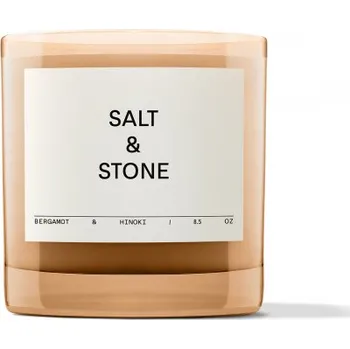 Svíčka Salt & Stone Candle Bergamot & Hinoki parfémová svíčka 240 g