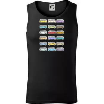 Dovolená obytňákem - Tílko pánské Core - 2XL ( Černá )