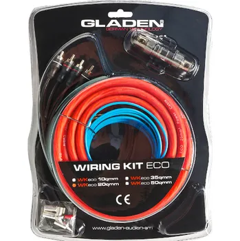 Zesilovač do auta Kabelová sada Gladen WK 20