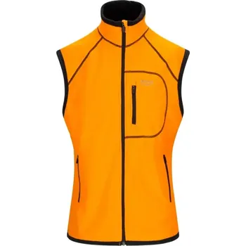 Pánská vesta Pánská větruodolná vesta Brynje Polar Fleece Vest, orange - L