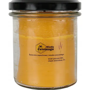 Svíčka Svíčka z včelího vosku s vůní včelího vosku Miody Ceremuga