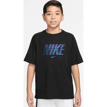 Chlapecké tričko Nike B Nk Df Multi Ss Top Bold Chlap.tričko - 0 - černá - L