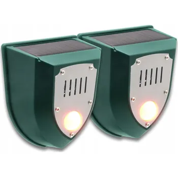 Pohybové čidlo Solární ultrazvukový alarm s infračerveným senzorem a detekcí pohybu