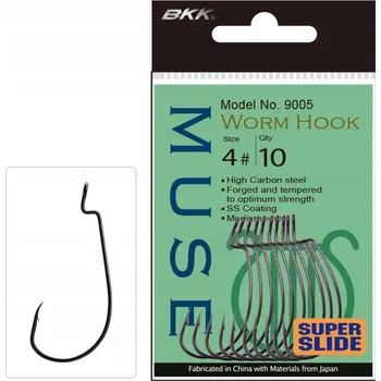 Spinningové háčky s protihrotem BKK Offset Muse 8 ks