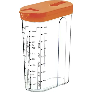 Máslenka Moser Plastová oválná dóza s víčkem, obsah: 1,00 litr