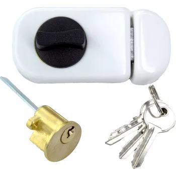 Zámek na kolo VRCHNÍ ZÁMEK ŁUCZNIK + VLOŽKA BÍLÝ