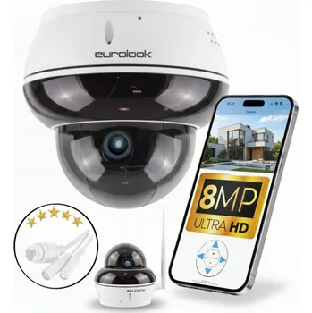 Bezpečnostní kamera EXTERNÍ IP WIFI KAMERA OTOČNÁ KOVOVÁ 5MPX AUDIO OPTICKÝ ZOOM SONY