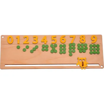 Přírodní věda POMŮCKY PRO VÝUKU MATEMATIKY ČÍSLICE S POSUVNÍKEM PRO MANIPULAČNÍ TABULI