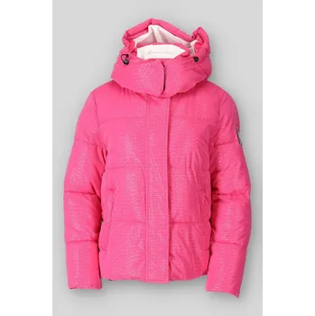 Dámská bunda Zimní bunda krátká lesk 2587 Fly Itálie barva: fuchsie, velikost: S