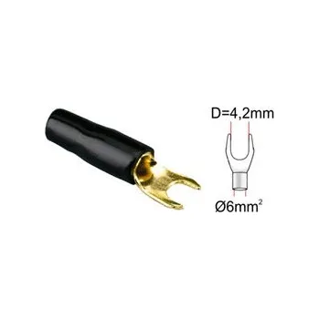 Kabelová vidlička ACV 30.4460-03 (1 ks) černá