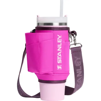 Termoska STANLEY Nosička The All-Day Quencher Carry-All na 890 ml/30oz Violet Blossom