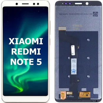 Pouzdro na mobilní telefon LCD DISPLEJ PRO XIAOMI REDMI NOTE 5 | BÍLÝ | ORIGINÁL |