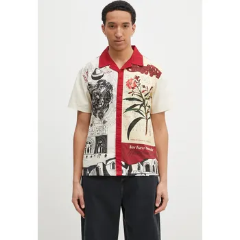 Bavlněná košile Puma PALAIS ARTISAN Shirt, M, béžová, 01X