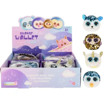 Peněženka Plyšová peněženka Zvířátko Mega Creative 547634