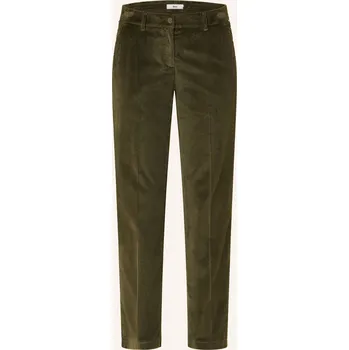 Dámské kalhoty Brax Dámské Manšestrové Kalhoty Maron, khaki, 46