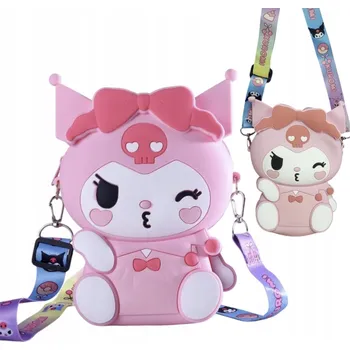 Dětská kabelka 100 růžová Sanrio Kuromi