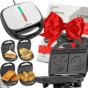 Toustovač Sendvičovač Lehmann Masterplate stříbrný/šedý 800 W