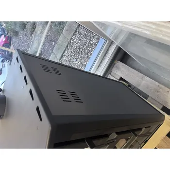 Krbová kamna BLIST krbová kamna MILANO E (BRM E) s výměníkem a troubou - antracit (II. Jakost) - akce