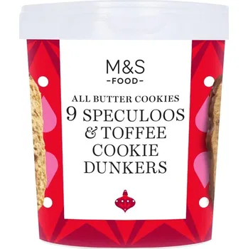 Marks & Spencer Máslové sušenky s kousky karamelu v mléčné čokoládě