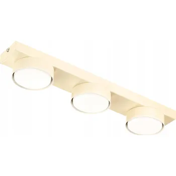 STROPNÍ SVÍTIDLO DO OBÝVACÍHO POKOJE STROPNÍ SVÍTIDLO LED LOFT GX53 ECRU BÉŽOVÁ