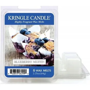 Svíčka Vosk Kringle Candle s borůvkovým muffinem