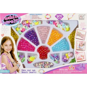 kreativní sada SADA KORÁLKŮ PRO VÝROBU NÁRAMKŮ