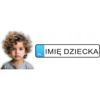 Obraz Personalizovaná dětská SPZ s jménem