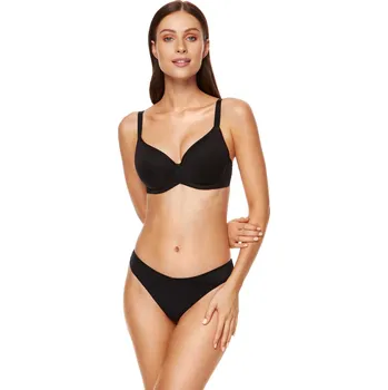 Podprsenka Dámská podprsenka GORTEKS Venus moulded cup bra BLACK 85D