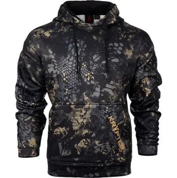 Rybářské oblečení Mikina Kryptek Tartaros Hoodie Obskura Nox/Black Velikost M