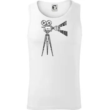 Legenda za kamerou - Tílko pánské Core - M ( Bílá )