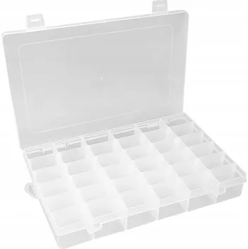 Úložný box Organizér s 36 přihrádkami - 275x175x46mm - box na drobnosti