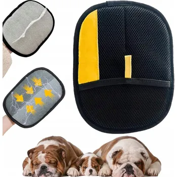 Kosmetika pro psa MAGICKÁ RUKAVICE pro sběr a odstraňování chlupů, srsti koček a psů