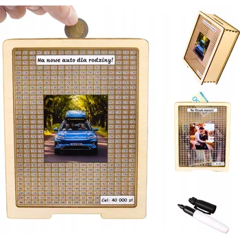 Obraz Personalizované Prasátko s FOTKOU jako Dárek UV Tisk DŘEVO