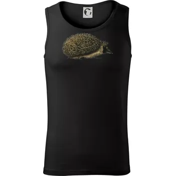 Ježek kresba - Tílko pánské Core - L ( Černá )