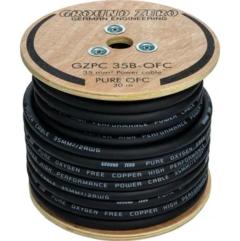Napájecí kabel Napájecí kabel Ground Zero GZPC 35B-OFC
