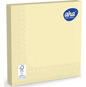 Papírový ubrousek Papírové ubrousky žluté, pro gastronomii, 20 ks