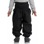 Batolecí Softshellové Oteplovačky Unuo s beránkem Light Černá Žíhaná velikost 86/92