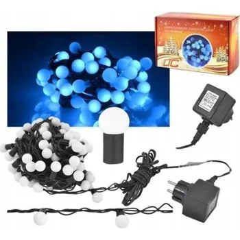 Vánoční dekorace Vánoční osvětlení na stromeček LTC venkovní 10 m 51 - 100 žárovek