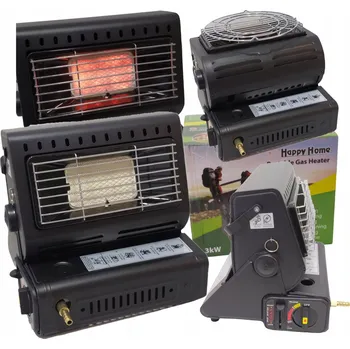 Turistický vařič Turistický vařič Happy Home HH-808B 27,5 x 30 cm 1,3 kW 90 g/h