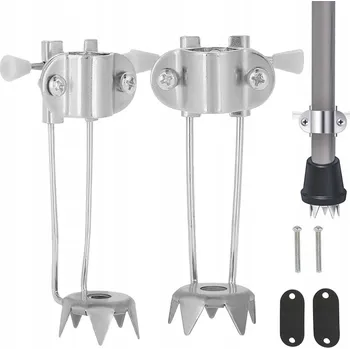 KONCOVKY KE HOLÍM 5 DRÁPKŮ OCEL UHLÍKOVÁ STABILITA NA LEDU