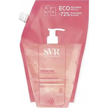 Sprchový gel Gel na mytí celého těla SVR Topialyse Lavant náhradní náplň 1000 ml