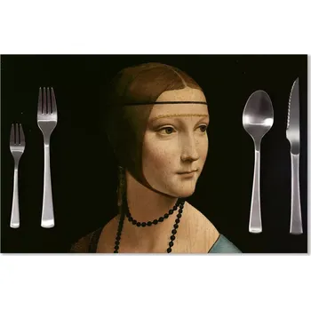 prostírání Sablio Prostírání Dáma s hranostajem - Leonardo da Vinci: 40x30cm