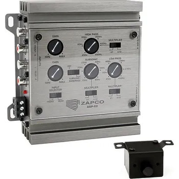 Zesilovač do auta Dvoupásmová elektronická výhybka Zapco ASP-X2