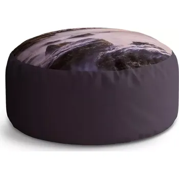 Taburet Sablio Taburet Circle Mlha nad mořem: 38x48 cm