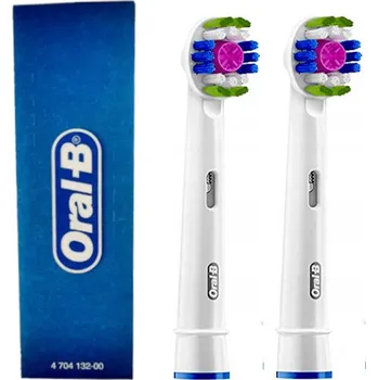 Péče o chrup Hlavice k zubnímu kartáčku Oral-B 3D white originál 2 ks