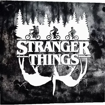 Obraz Sablio Obraz Stranger Things White - 50x50 cm