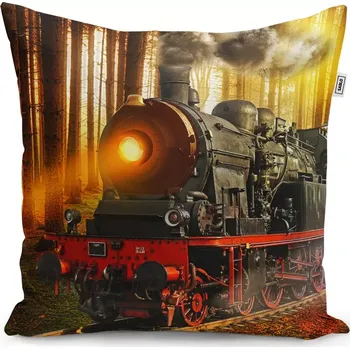 Polštář Sablio Polštář Lokomotiva 2 - 40x40 cm