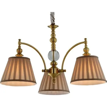 Závěsné tříramenné osvětlení SHINELUX - 3xE14, 40W, patina